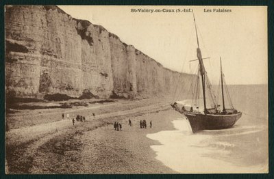 Cliffs at Saint-Valery-en-Caux by French Photographer